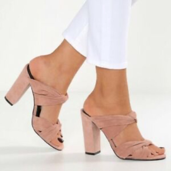 Kendall & Kylie Shoes - Kendall & Kylie Dusty Pink Mules